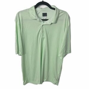 GREY NORMAN Collection polo mens pistachio green golf polo xlarge